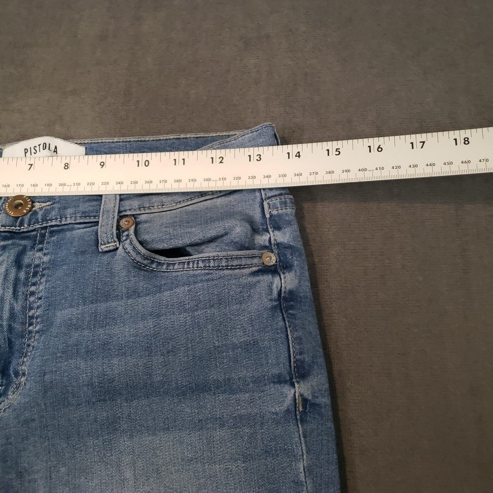 Pistola Jeans Womens Size 27 Mid Rise‎ Skinny - Picture 3 of 10